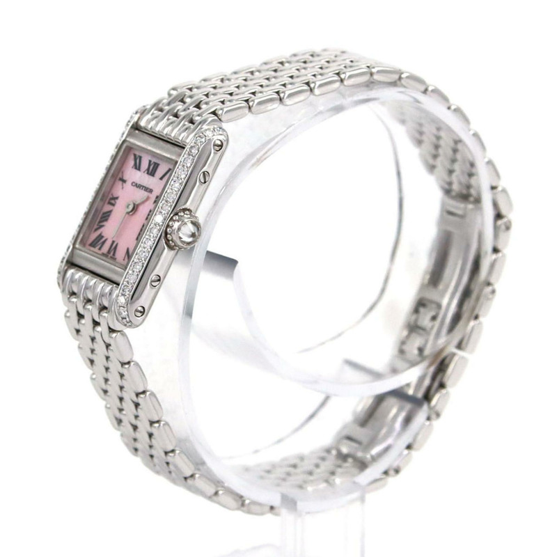 卡地亞迷你坦克 WG D WB2031U3 石英錶-1