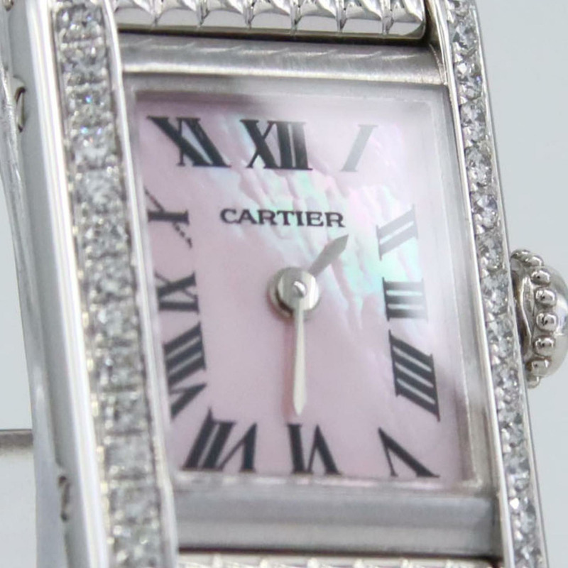 卡地亞迷你坦克 WG D WB2031U3 石英錶-4