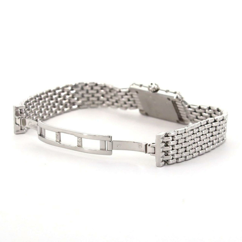 卡地亞迷你坦克 WG D WB2031U3 石英錶-7