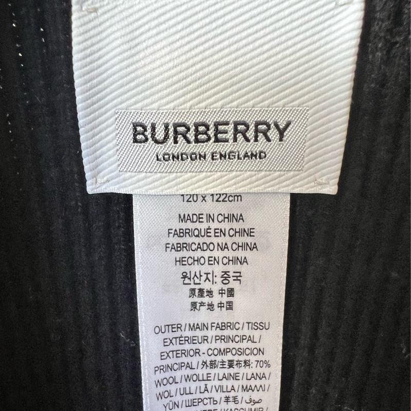 Burberry London England 經典配色斗篷-3