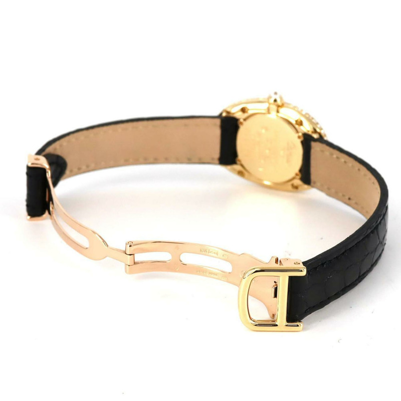 卡地亞 Baignoire 金 3D 1P&3R WB502751 石英錶-6