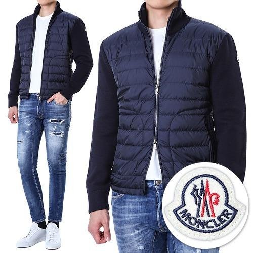 💎Han's house精品服飾💎 moncler 羊毛 拼接 羽絨 外套-5