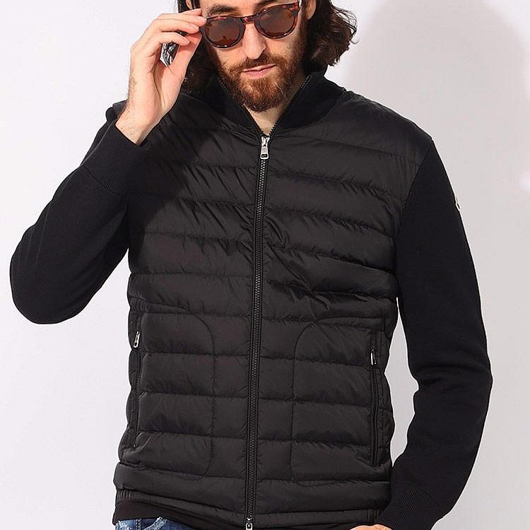 💎Han's house精品服飾💎 moncler 羊毛 拼接 羽絨 外套-7