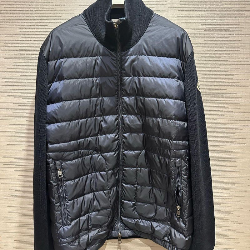 💎Han's house精品服飾💎 moncler 羊毛 拼接 羽絨 外套-8