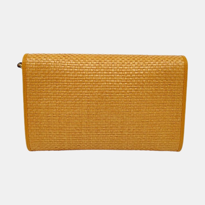 GUCCI Horsebit 1955小號黃色織物馬銜扣單肩包斜挎包金色五金可拆卸肩帶9.8新-4