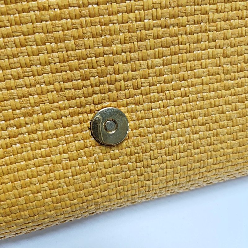 GUCCI Horsebit 1955小號黃色織物馬銜扣單肩包斜挎包金色五金可拆卸肩帶9.8新-8