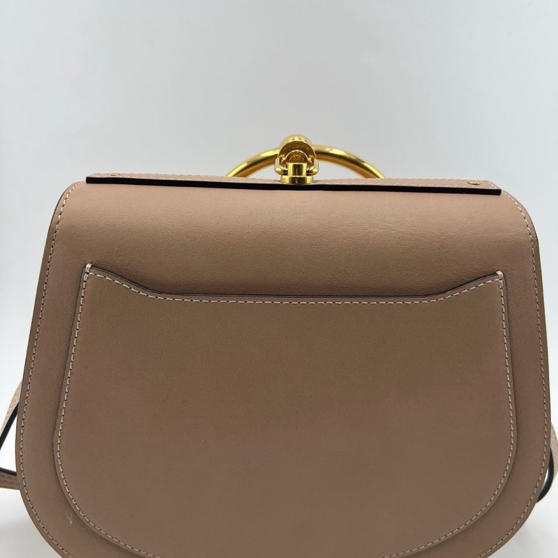 賽琳米色手提單肩包-1