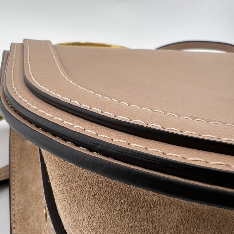 賽琳米色手提單肩包-10