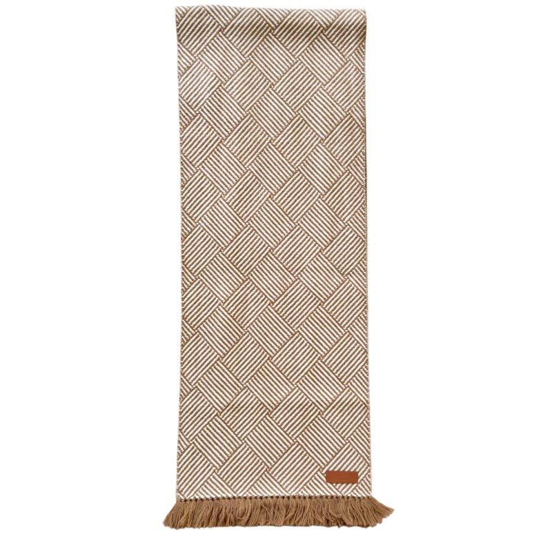 HERMES Tile Weave 純羊絨 圍巾-2