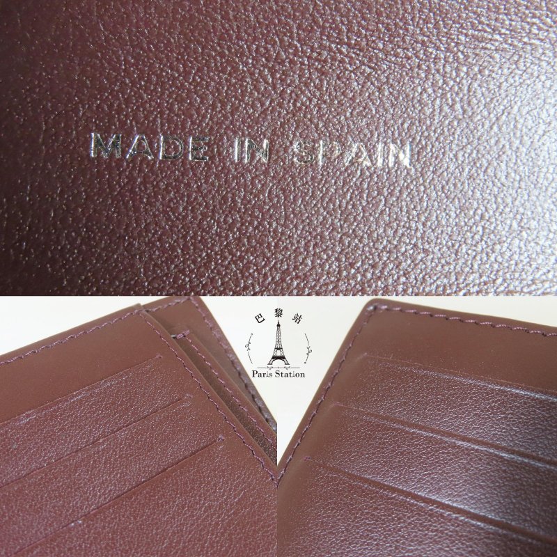 【巴黎站二手名牌專賣店】*現貨*CHANEL香奈兒真品*黑色菱格紋荔枝皮革銀雙C三折短夾-6