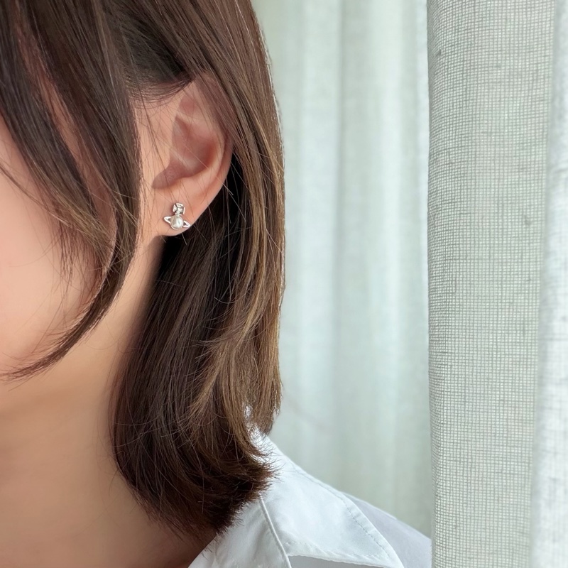 Vivienne Westwood🪐 珍珠耳環balbina earrings-0