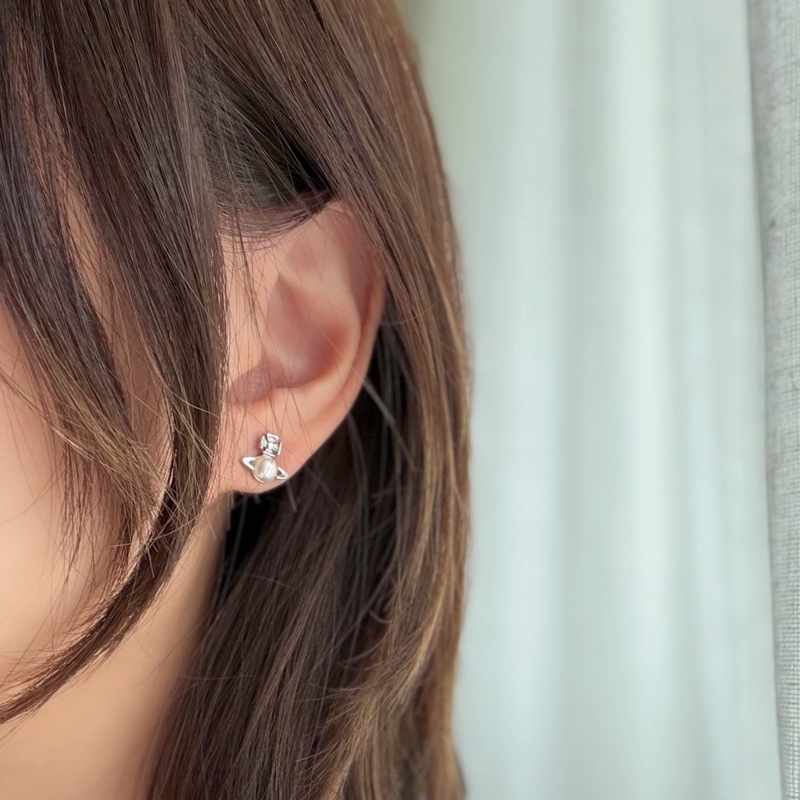 Vivienne Westwood🪐 珍珠耳環balbina earrings-1