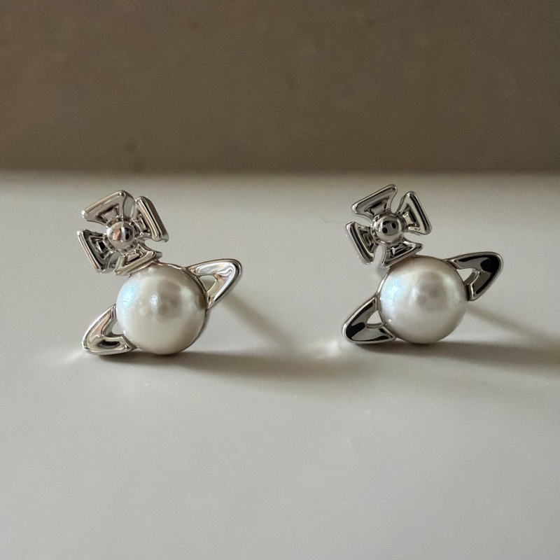 Vivienne Westwood🪐 珍珠耳環balbina earrings-2