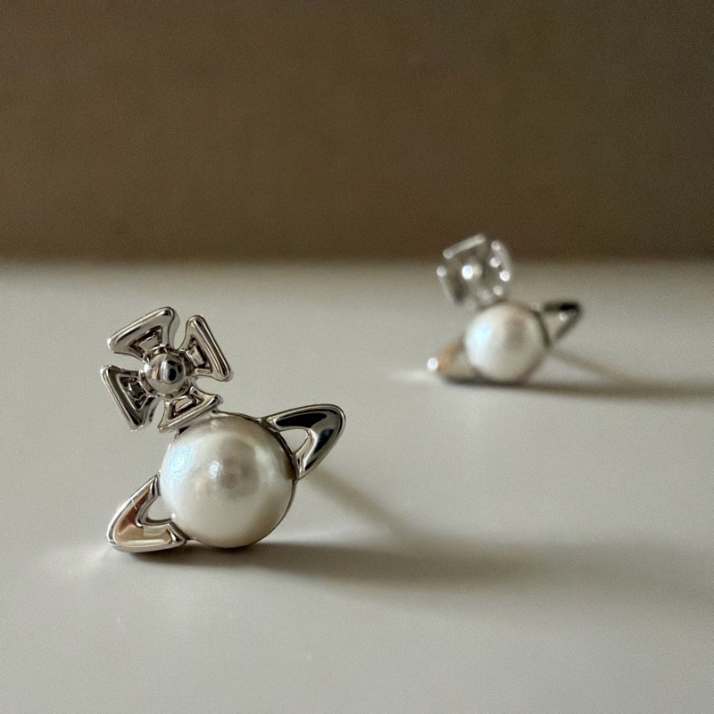 Vivienne Westwood🪐 珍珠耳環balbina earrings-4