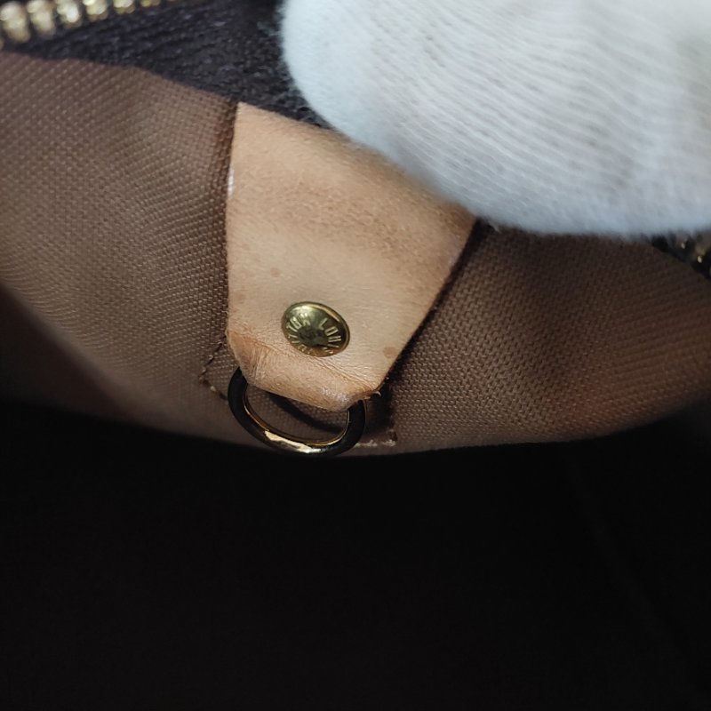 LV 🎀現品拍照🎀speedy25cm (有背帶款) 荖花波士頓包~二手-66