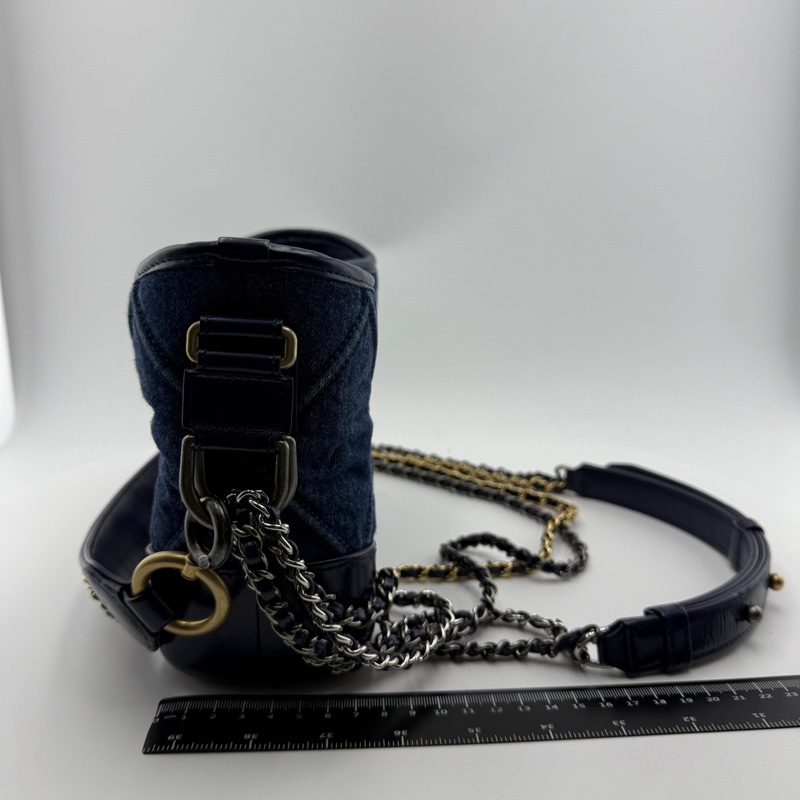 香奈兒新中號流浪單肩斜挎包-6