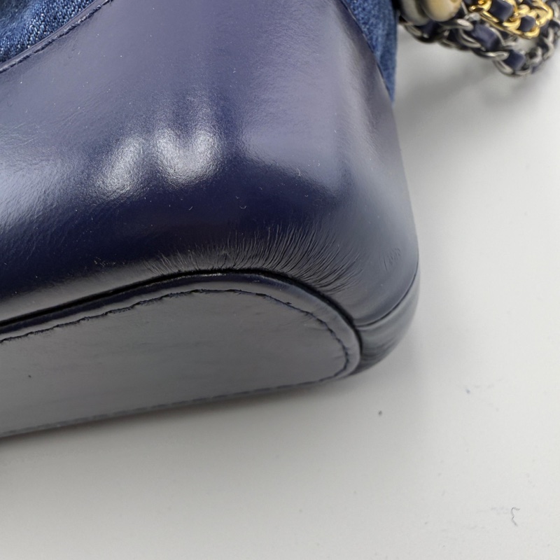 香奈兒新中號流浪單肩斜挎包-11