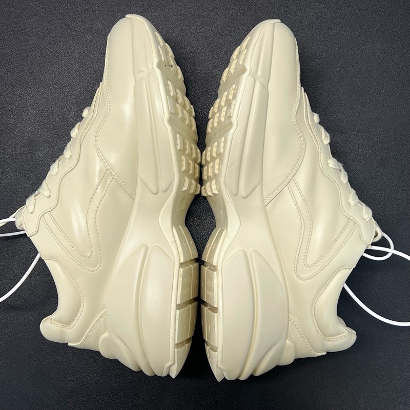 97新GUCCI古馳 Rhyton 復古Logo標識 低幫 老爹鞋 女款 36.5碼-1