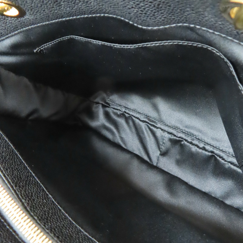 黑色 荔枝紋 牛皮 GST 手提包 A50995 (無卡)【CHANEL 香奈兒】 A50995-4