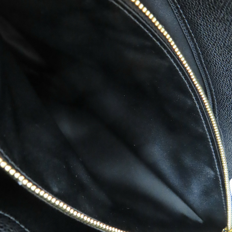 黑色 荔枝紋 牛皮 GST 手提包 A50995 (無卡)【CHANEL 香奈兒】 A50995-7