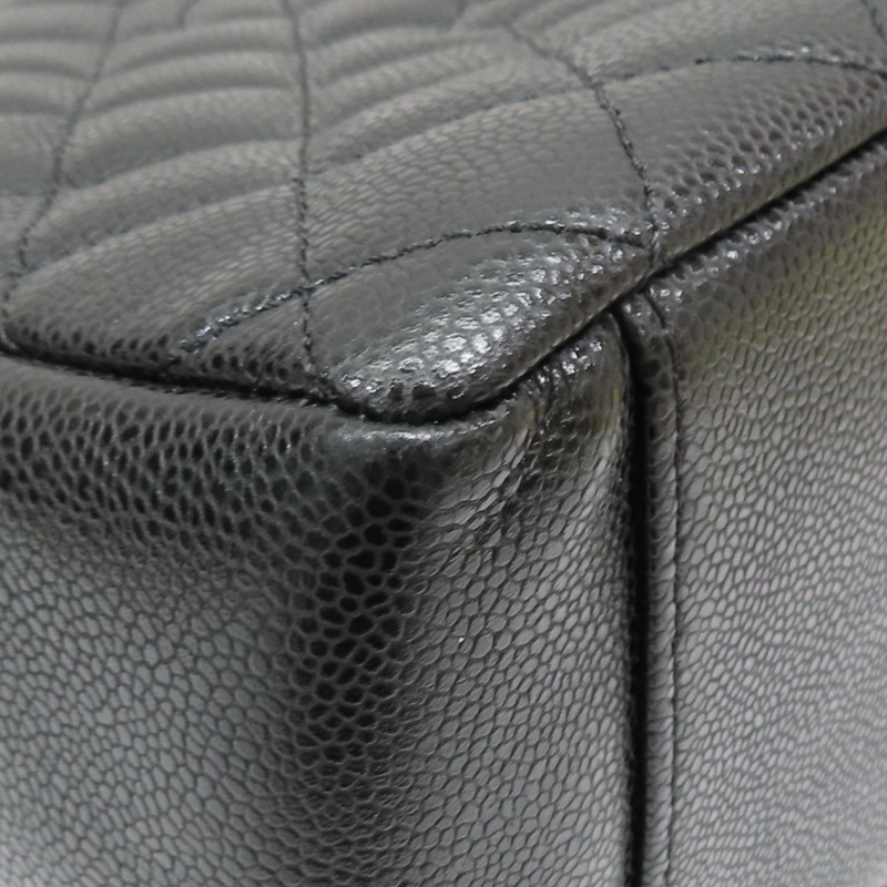 黑色 荔枝紋 牛皮 GST 手提包 A50995 (無卡)【CHANEL 香奈兒】 A50995-14