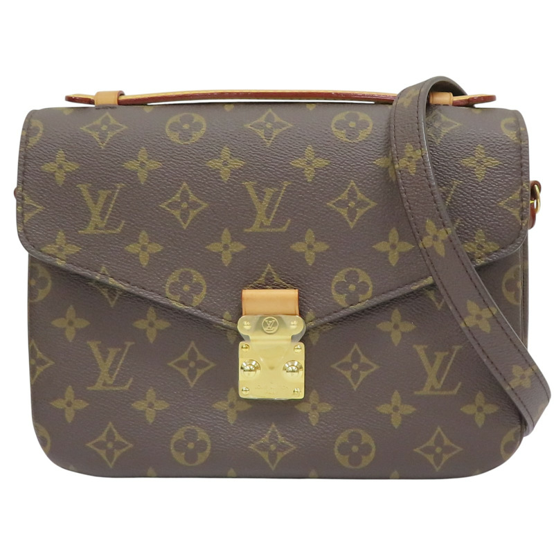 棕色 原花帆布 Pochette Metis 肩背包 M44875【LOUIS VUITTON LV 路易威登】 M44875-0