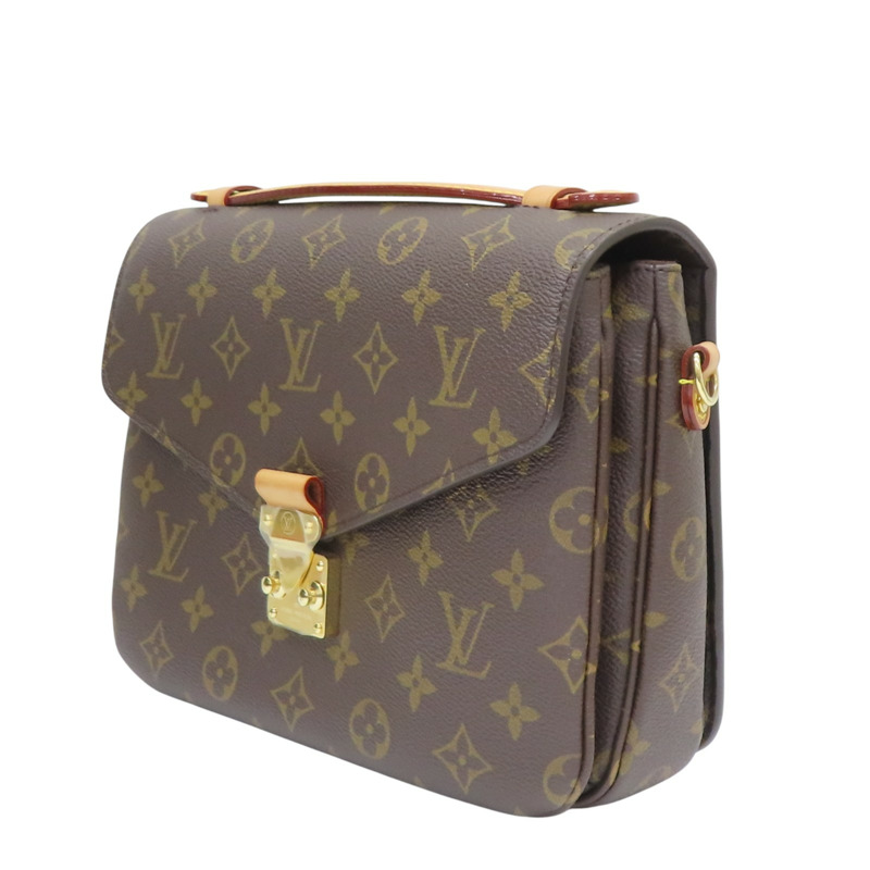 棕色 原花帆布 Pochette Metis 肩背包 M44875【LOUIS VUITTON LV 路易威登】 M44875-2
