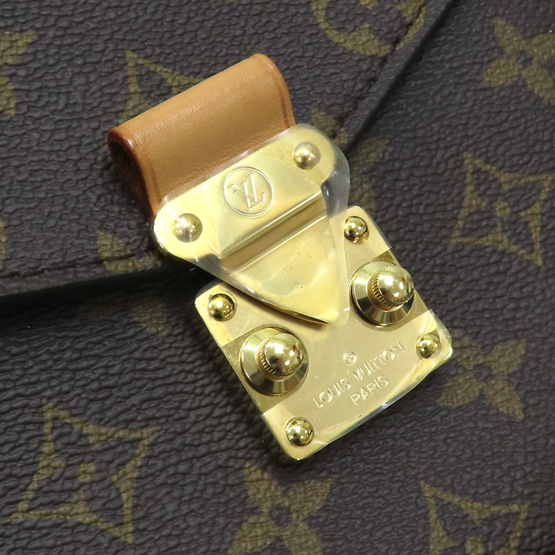 棕色 原花帆布 Pochette Metis 肩背包 M44875【LOUIS VUITTON LV 路易威登】 M44875-10