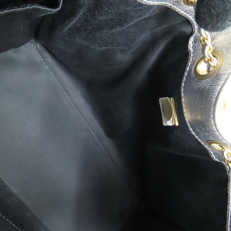 銀色 荔枝紋 牛皮 25 BAG 小型包 肩背包 AS5293【CHANEL 香奈兒】 AS5293-5