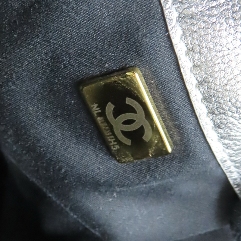 銀色 荔枝紋 牛皮 25 BAG 小型包 肩背包 AS5293【CHANEL 香奈兒】 AS5293-8