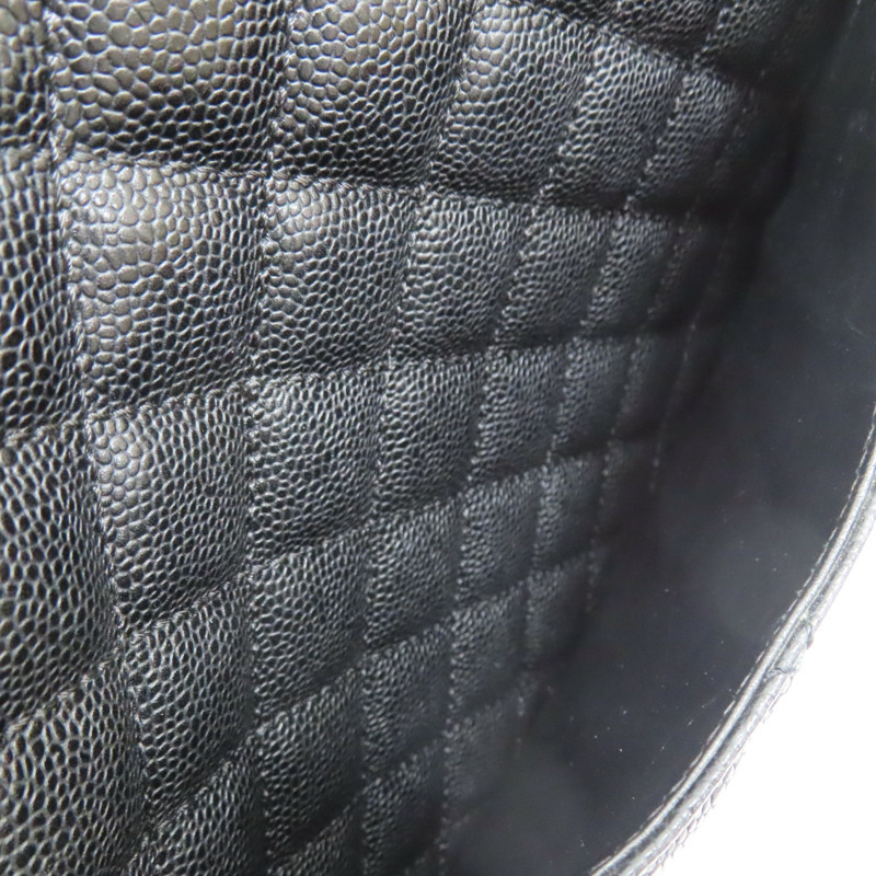 黑色 荔枝紋牛皮 GST 手提包 A50995【CHANEL 香奈兒】 A50995-9