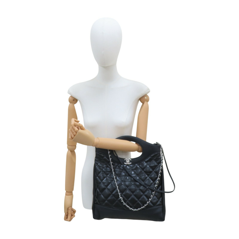 黑色 菱格紋 羊皮 31 Bag 手提包【CHANEL 香奈兒】-14