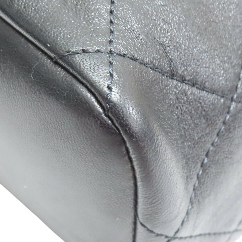 黑色 牛皮 黑盒包 鏈帶肩背帶 兩用包 金釦【CHANEL 香奈兒】-11