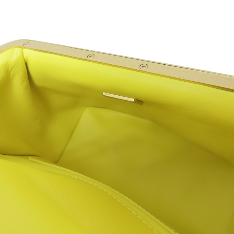 黄色 菱格紋 牛皮 Paris Monaco 肩背包【CHANEL 香奈兒】-5