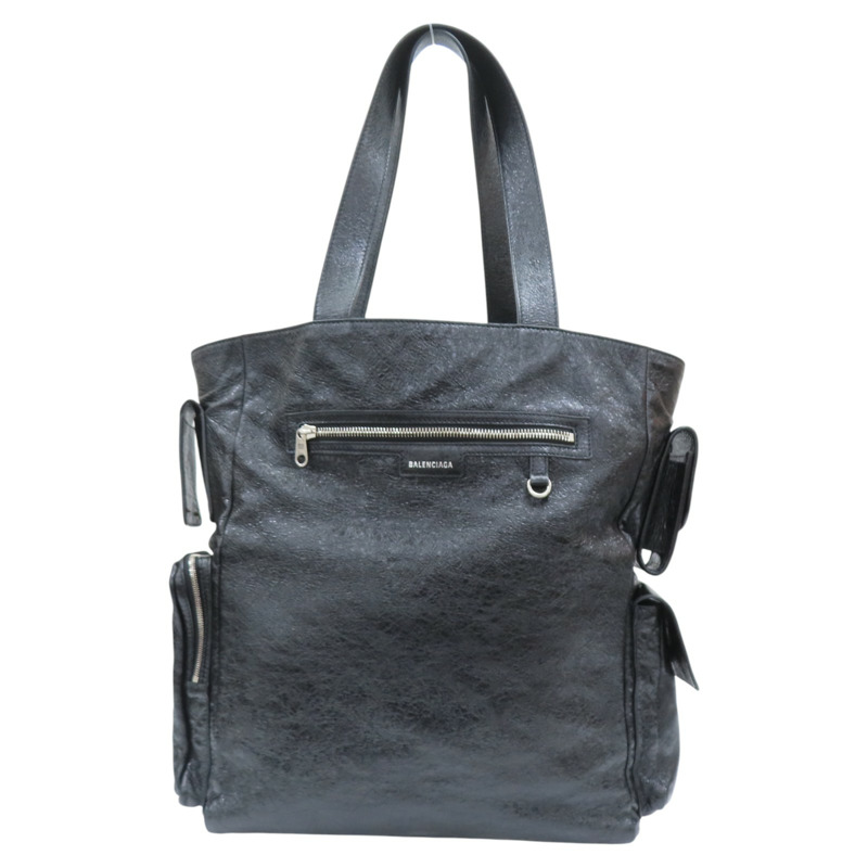 黑色 牛皮 Superbusy Tote Bag 手提包 785296【Balenciaga 巴黎世家】 785296-1