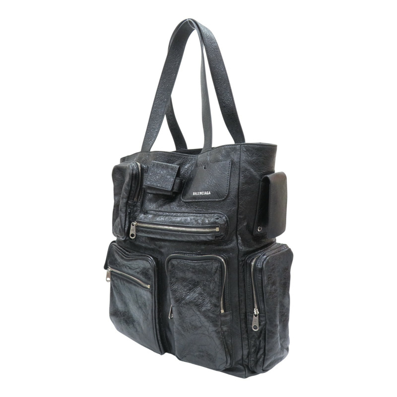 黑色 牛皮 Superbusy Tote Bag 手提包 785296【Balenciaga 巴黎世家】 785296-2