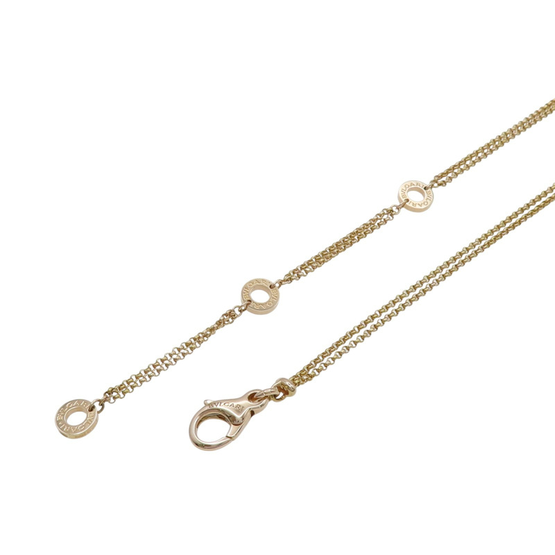 18K玫瑰金 孔雀石綠 鑽石 BVLGARI BVLGARI Gelati 項鍊【BVLGARI 寶格麗】 356186-4