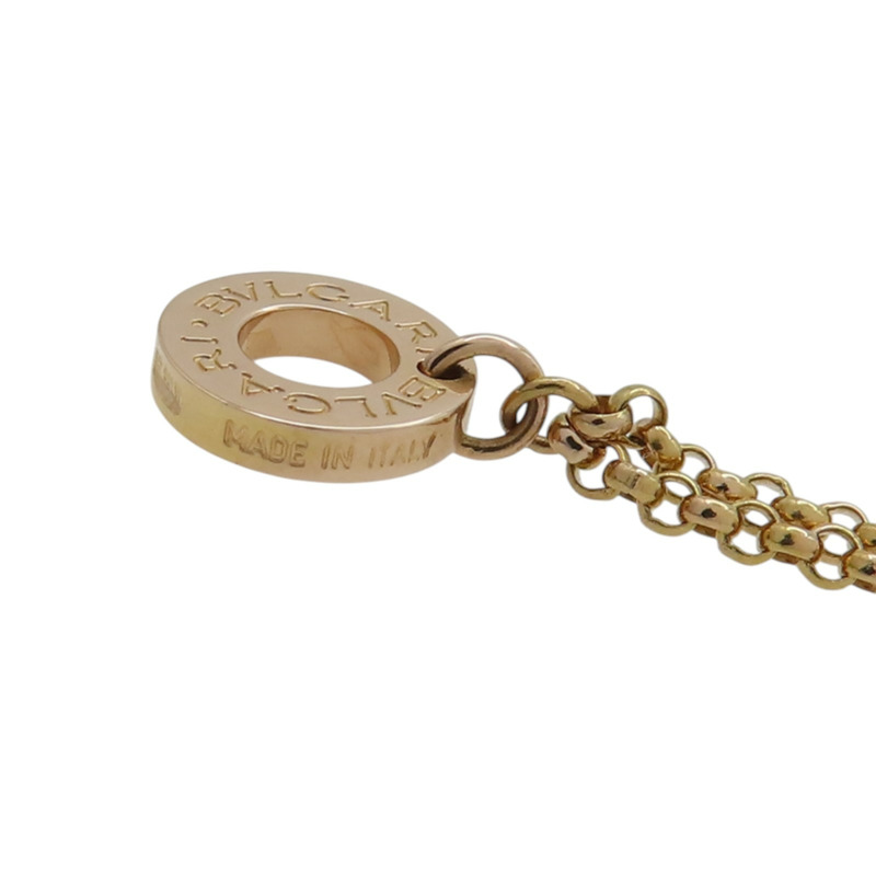 18K玫瑰金 孔雀石綠 鑽石 BVLGARI BVLGARI Gelati 項鍊【BVLGARI 寶格麗】 356186-7