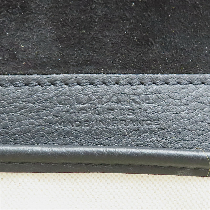 黑色 經典花紋 Goyardine帆布 Coursier 斜背包 肩背包【GOYARD 高雅德】 COURSIMMLTY01CL03P-6