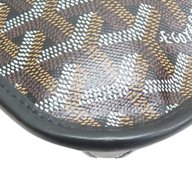 黑色 經典花紋 Goyardine帆布 Coursier 斜背包 肩背包【GOYARD 高雅德】 COURSIMMLTY01CL03P-11