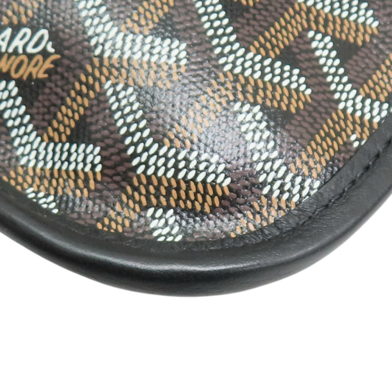 黑色 經典花紋 Goyardine帆布 Coursier 斜背包 肩背包【GOYARD 高雅德】 COURSIMMLTY01CL03P-12