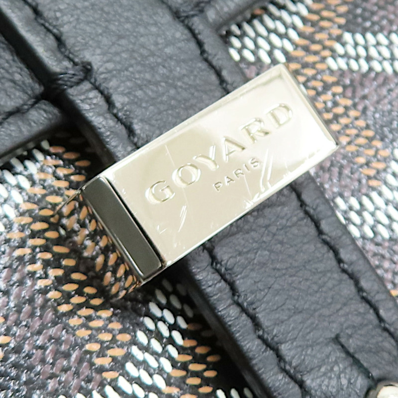 黑色 經典花紋 Goyardine帆布 Coursier 斜背包 肩背包【GOYARD 高雅德】 COURSIMMLTY01CL03P-13