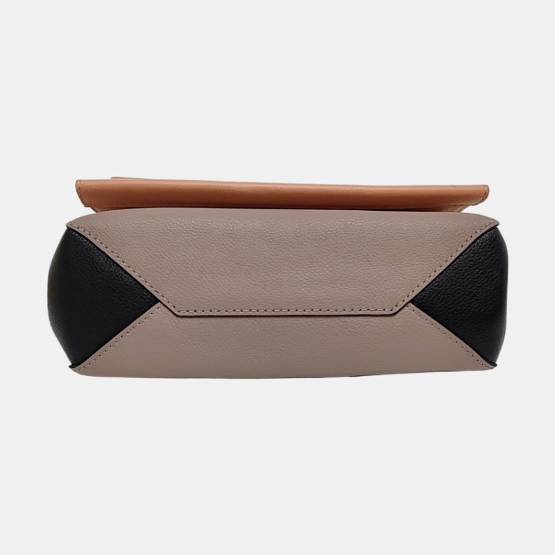 LOUIS VUITTON LOCKME BB 多色牛皮單肩包手提包斜挎包銀色五金可拆卸肩帶-5