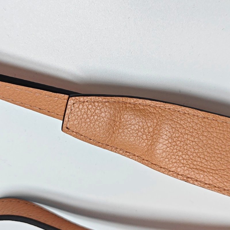 LOUIS VUITTON LOCKME BB 多色牛皮單肩包手提包斜挎包銀色五金可拆卸肩帶-16