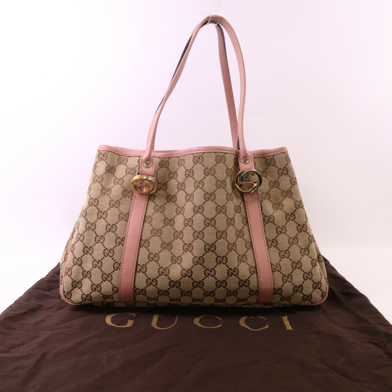 GUCCI 帆布GG Twins Tote Bag手挽袋-8