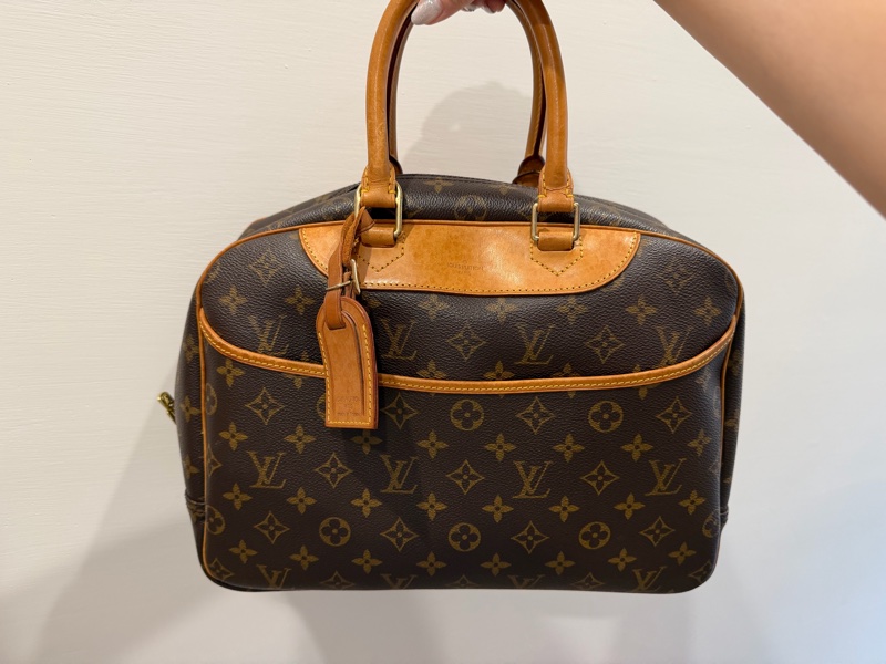 LOUIS VUITTON路易威登 LV手提大珍包 約35cm-0