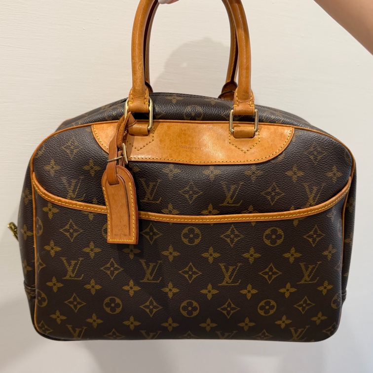 LOUIS VUITTON路易威登 LV手提大珍包 約35cm-5