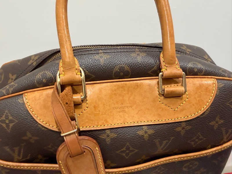 LOUIS VUITTON路易威登 LV手提大珍包 約35cm-21