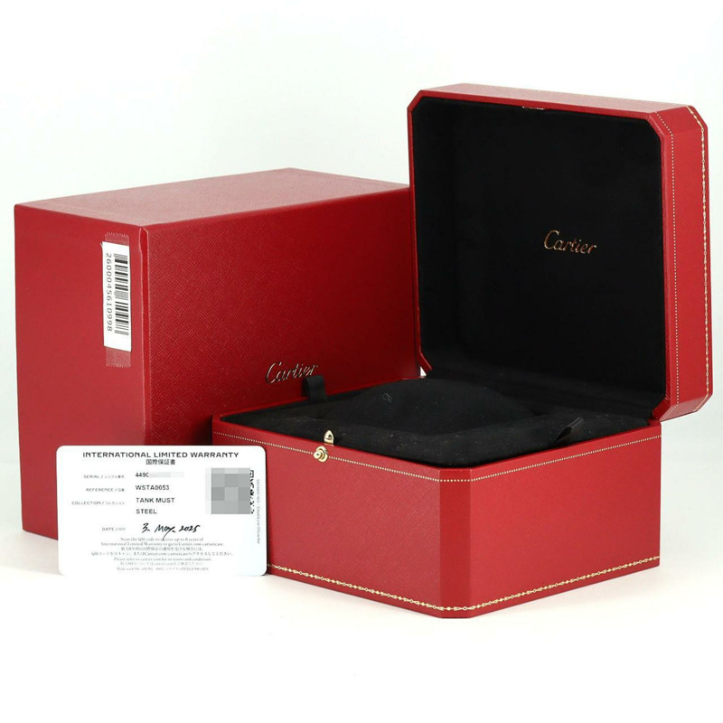 卡地亞 Tank Must XL WSTA0053 不鏽鋼自動腕錶-7