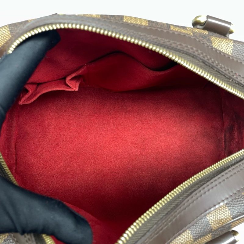 97新 LV路易威登duomo棕棋盤中古手提包31*19*15cm-5